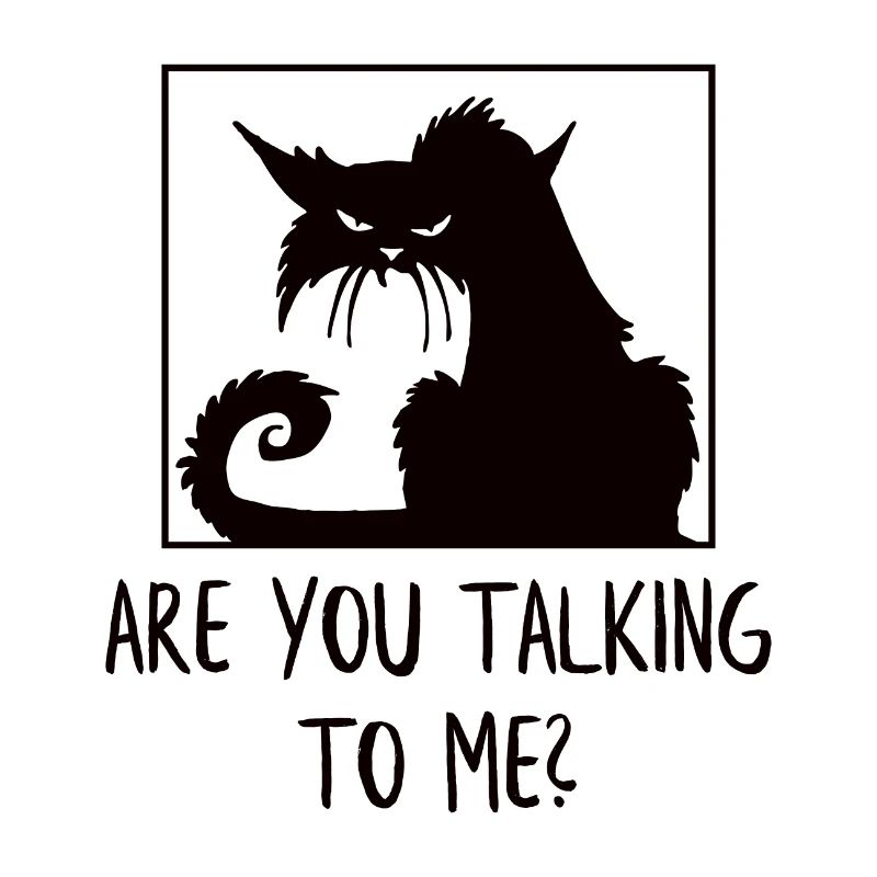 Angry cat