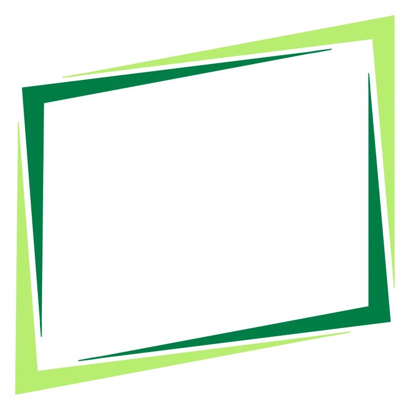Rectangle frame sign