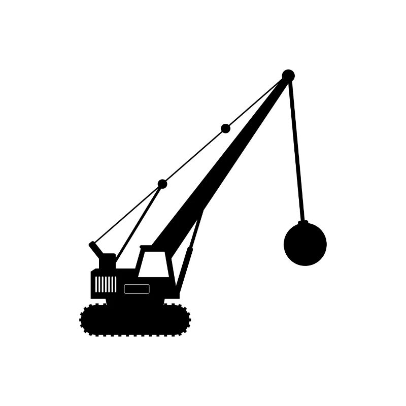 wrecking crane
