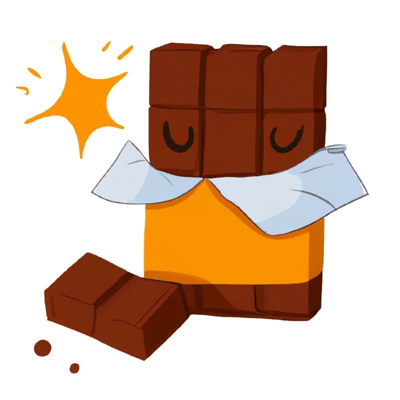 Tablette de chocolat dodo