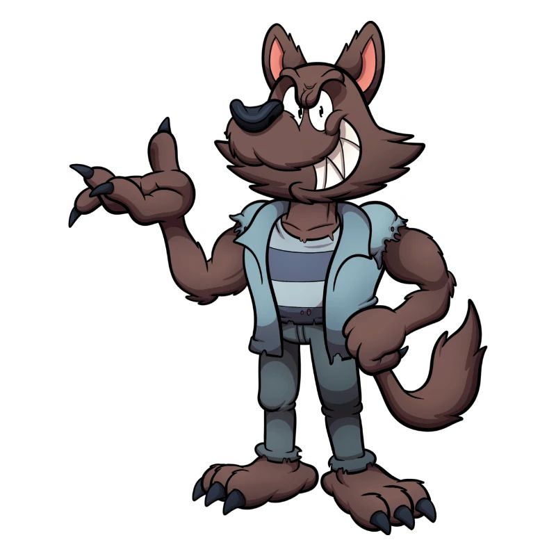 Böser Werwolf