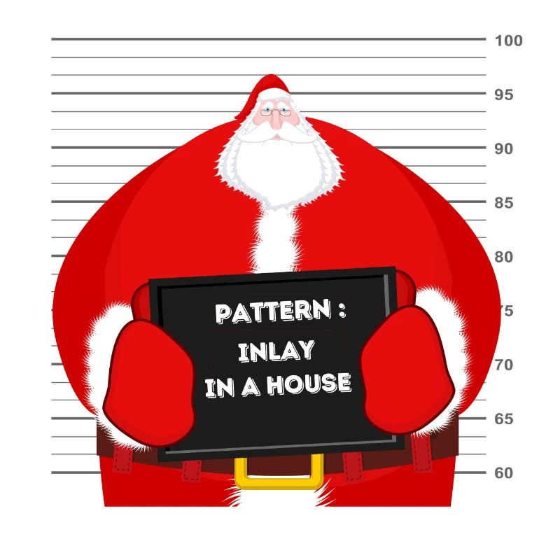 Der Weihnachtsmann ist ein Schläger