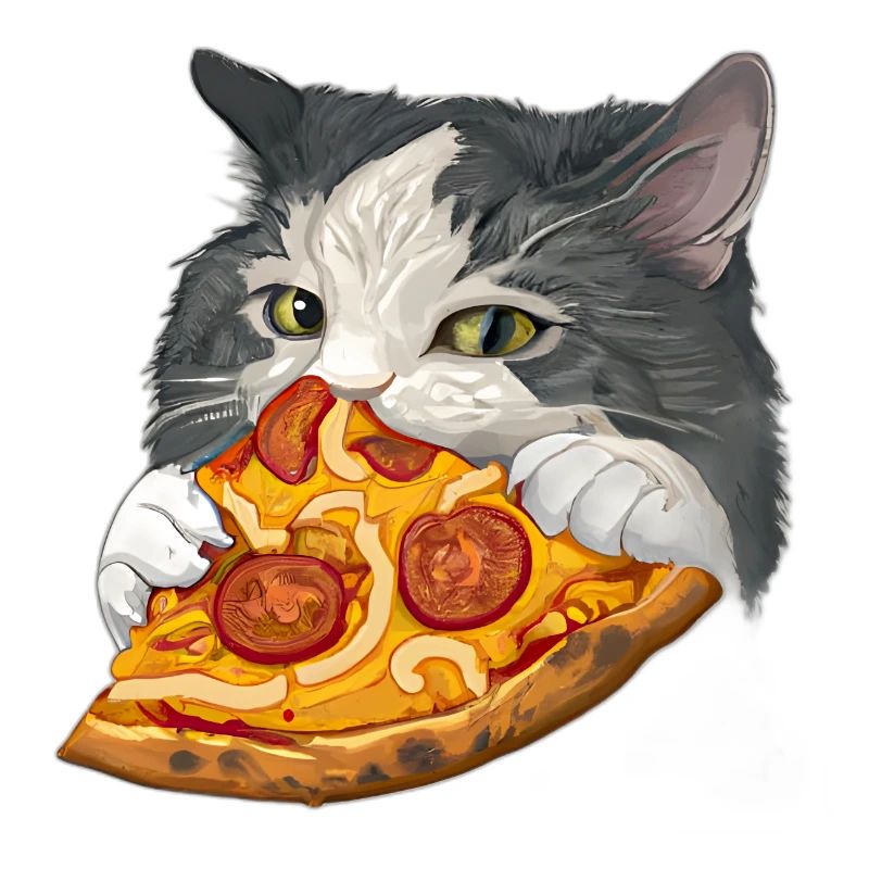 Fluffy Cat Pizza Restauration rapide