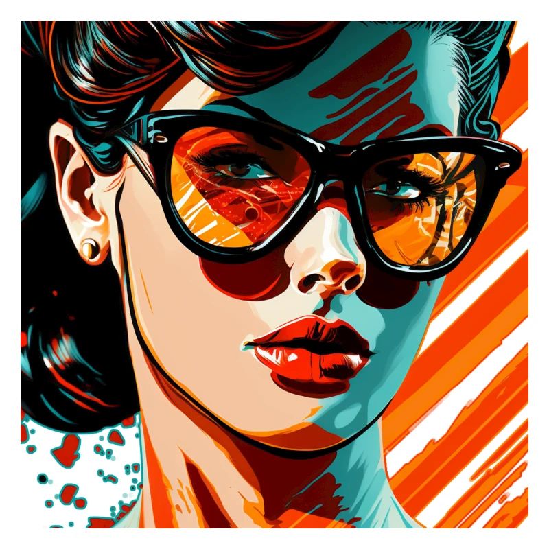Vectorized Woman