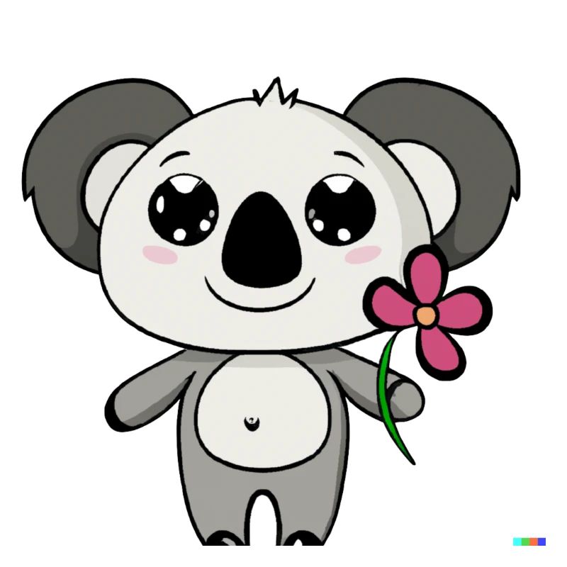 Cute cartoon panda