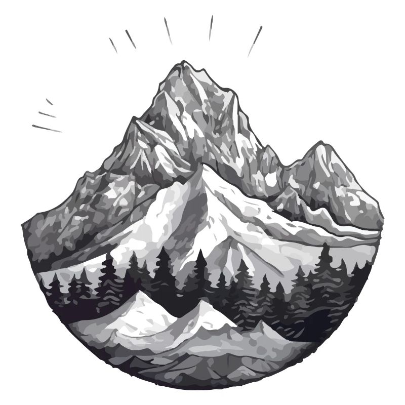 The mountain
