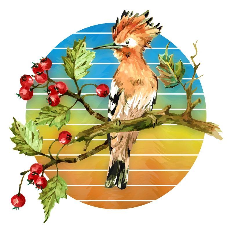 Oiseau coloré