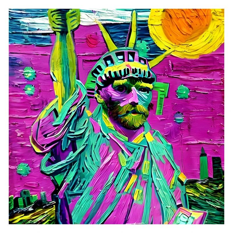 Van Gogh Freiheitsstatue