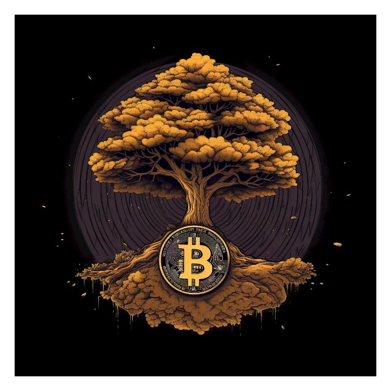 Bitcoin Baum Wachstum