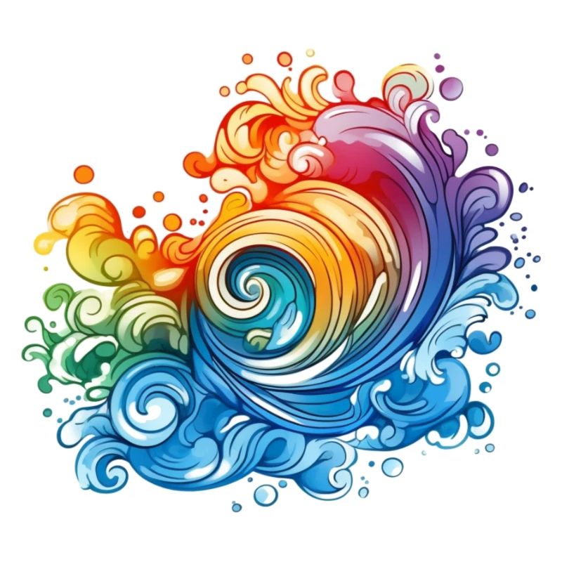 Rainbow Wave