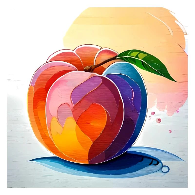 Delicate temptation: a peach viewing room