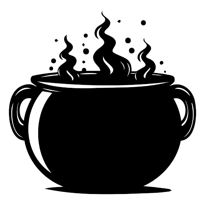 Cauldron Magical Witch Halloween