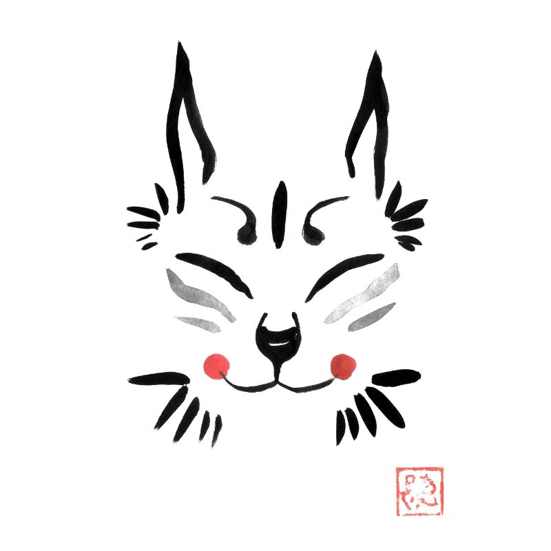 Kitsune Mask