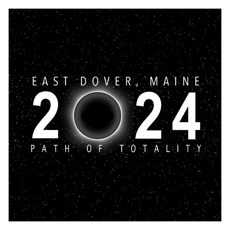 East Dover Maine 2024 Eclipse Souvenir Cool