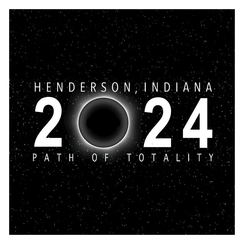 Henderson Indiana 2024 Eclipse Souvenir Cool