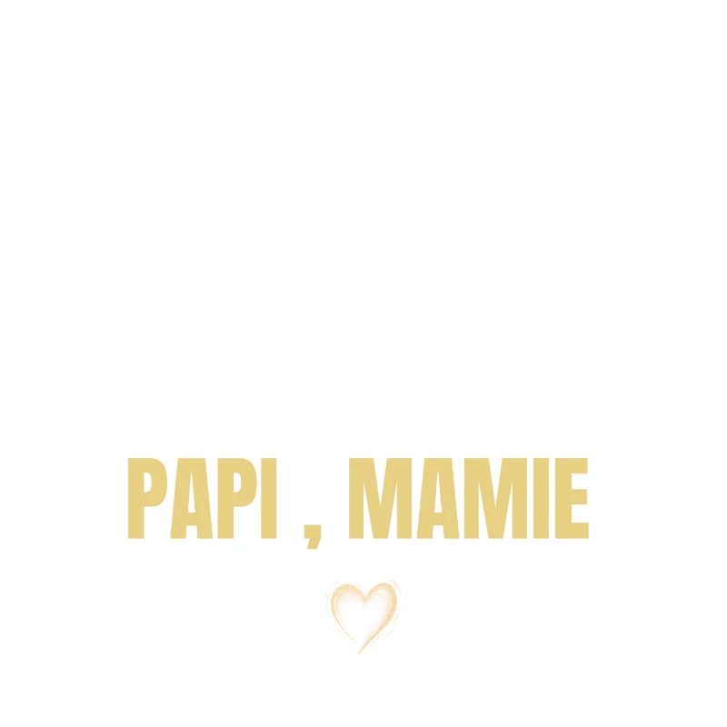 J’ai vraiment hâte de vous rencontrer papi mamie