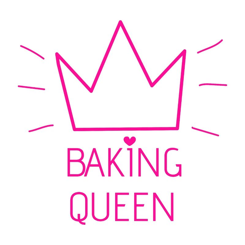 "Baking Queen Crown!" Customisable