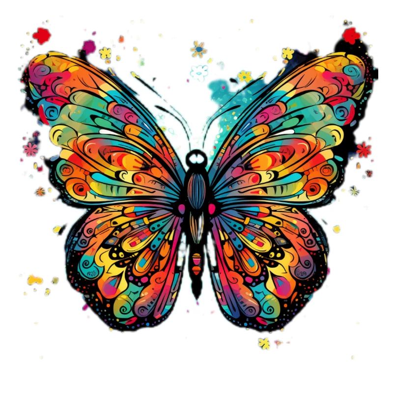 Genau Dein Ding - der orange Schmetterling