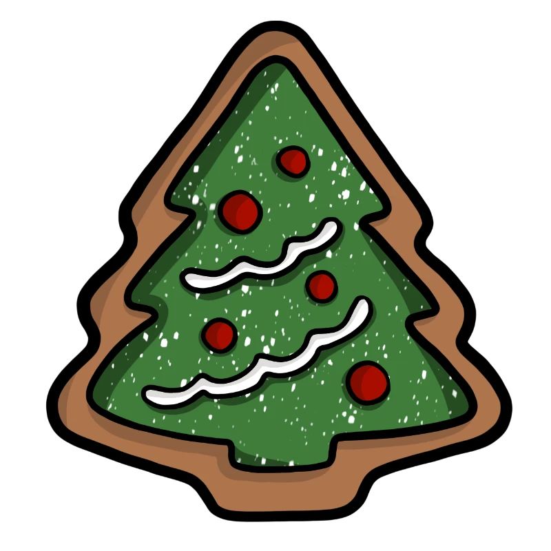 Weihnachtsbaum Plätzchen