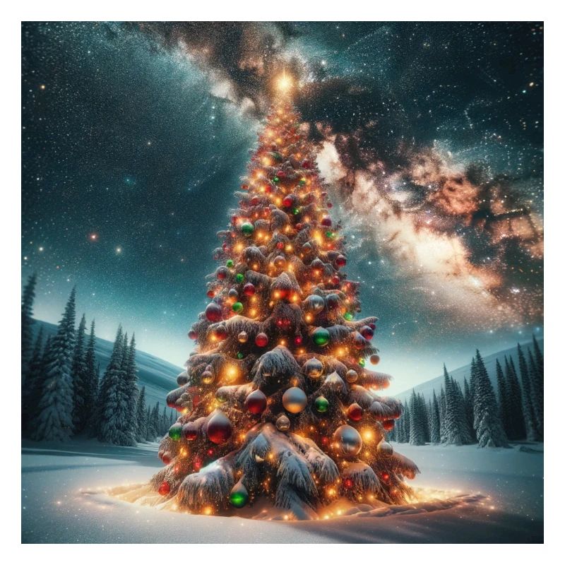 Weihnachtsbaum Druck - Weihnachtsgeschenke