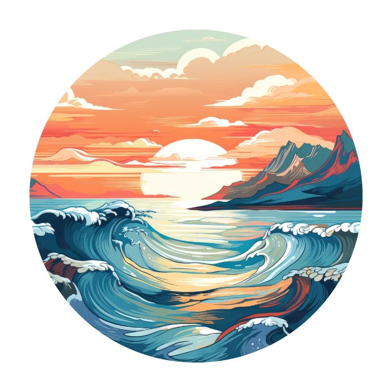 Vagues de la mer
