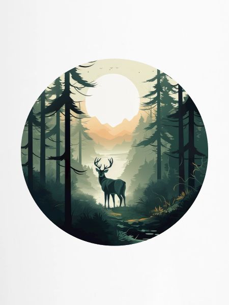 Morgendlicher Wald
