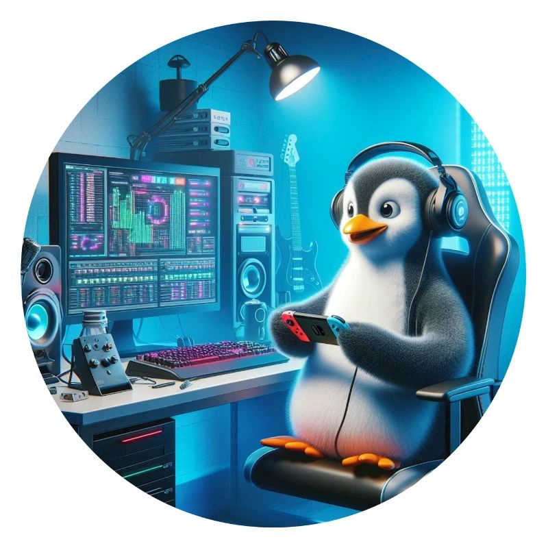 PinguStreamer Logo Rund