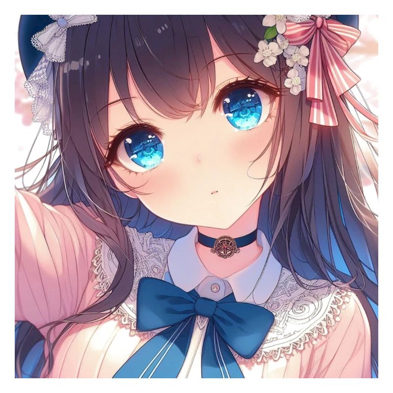 Anime Blaue Augen
