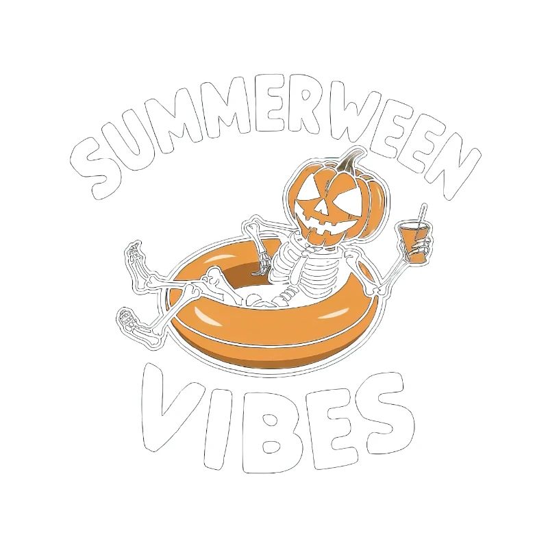 Summerween Vibes Skeleton
