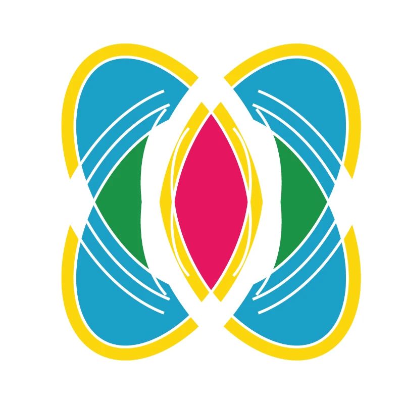 Abstrait avec différentes couleurs et motifs