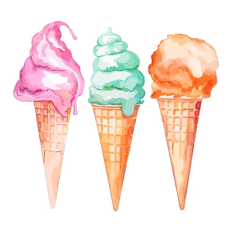Eiskrem Glace