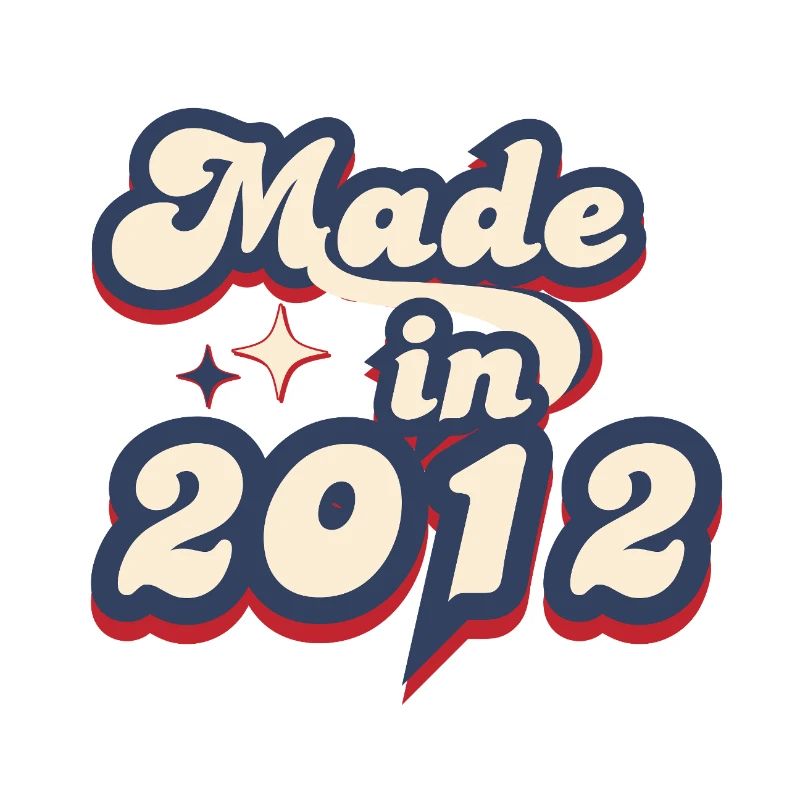 Made in 2012 retro