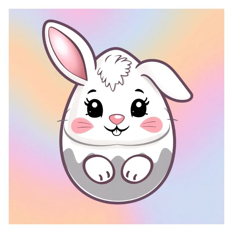 Eierglück mit Hase