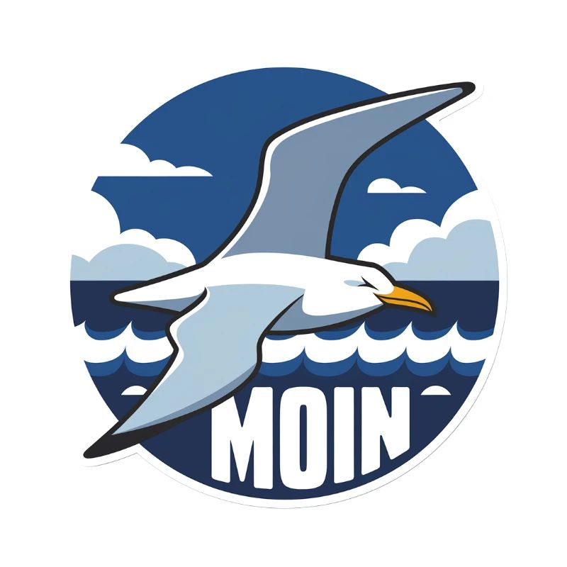 Seagull Moin Sweatshirt Logo