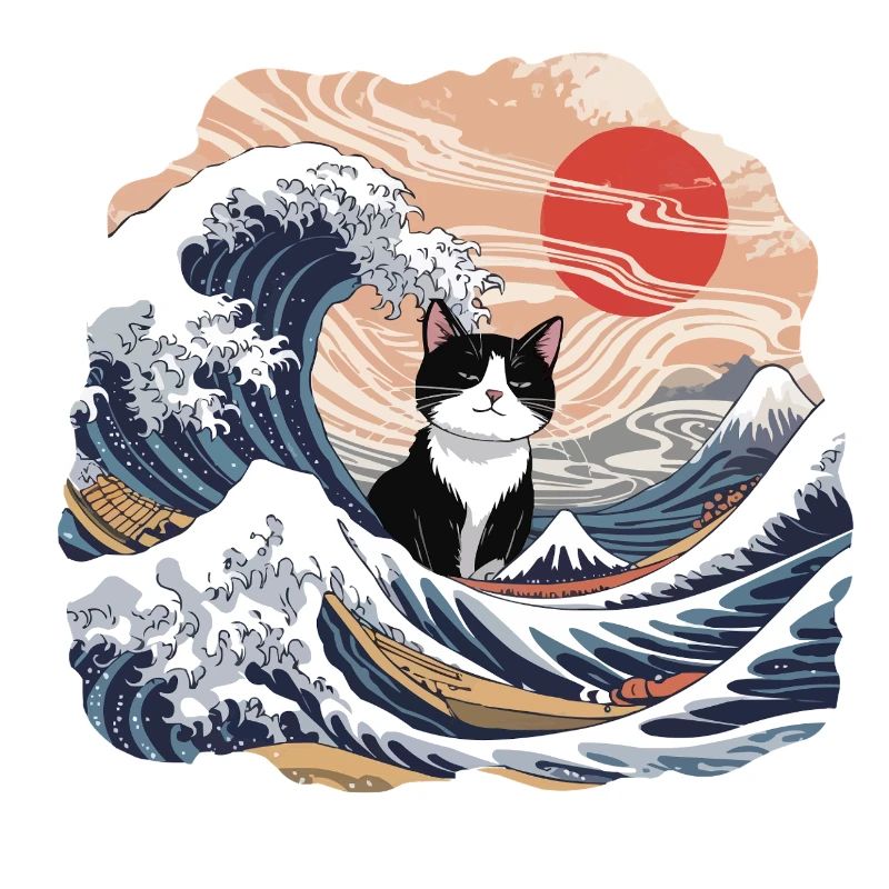 Vage Katze