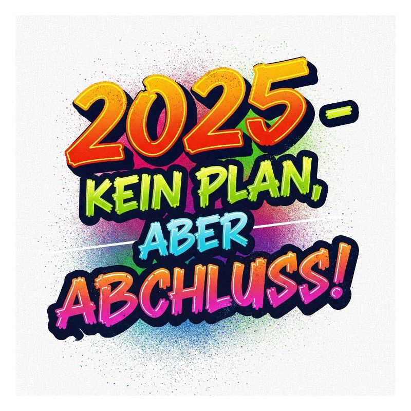 Stylisches Abschluss 2025 Design – Perfekt