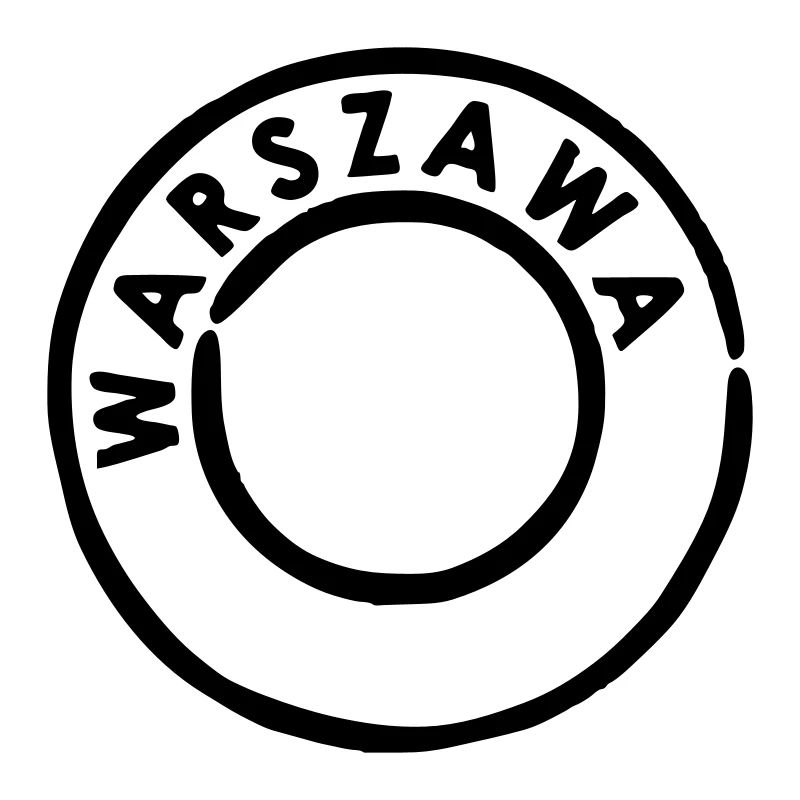 Warschau Poststempel