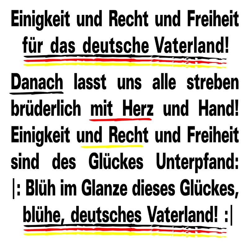deutsche Hymne Text
