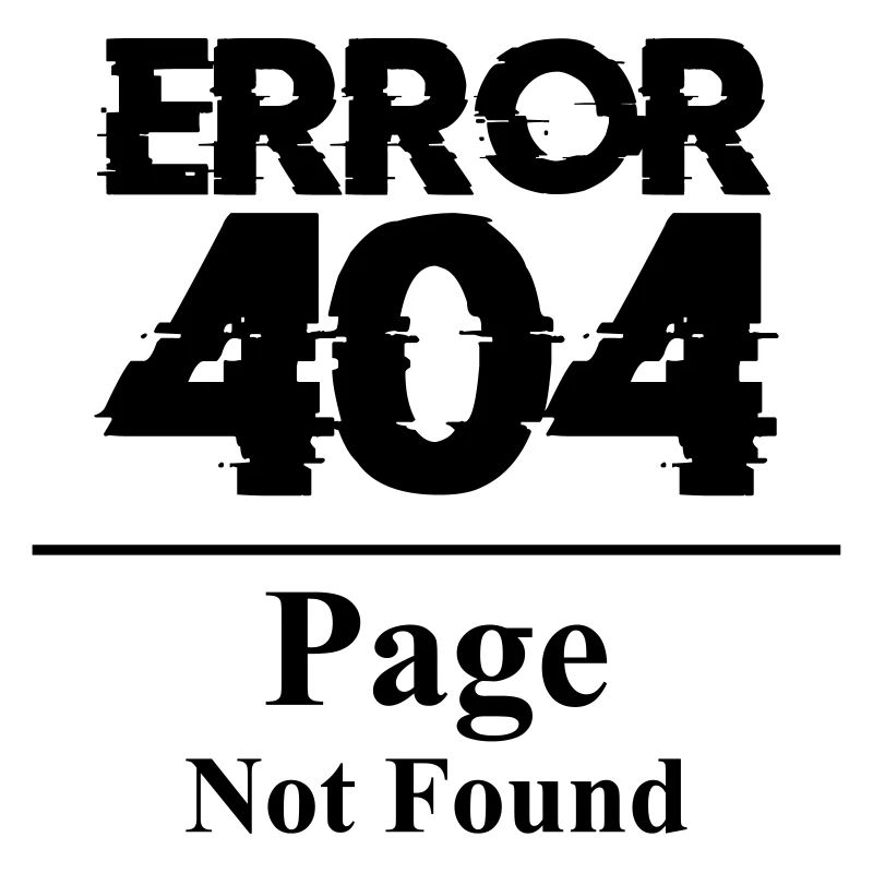 Erreur 404 Page introuvable indiquant un bug Internet de la page