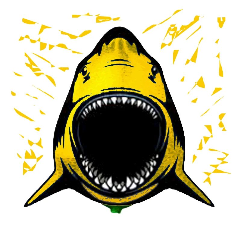 Lemon shark splash