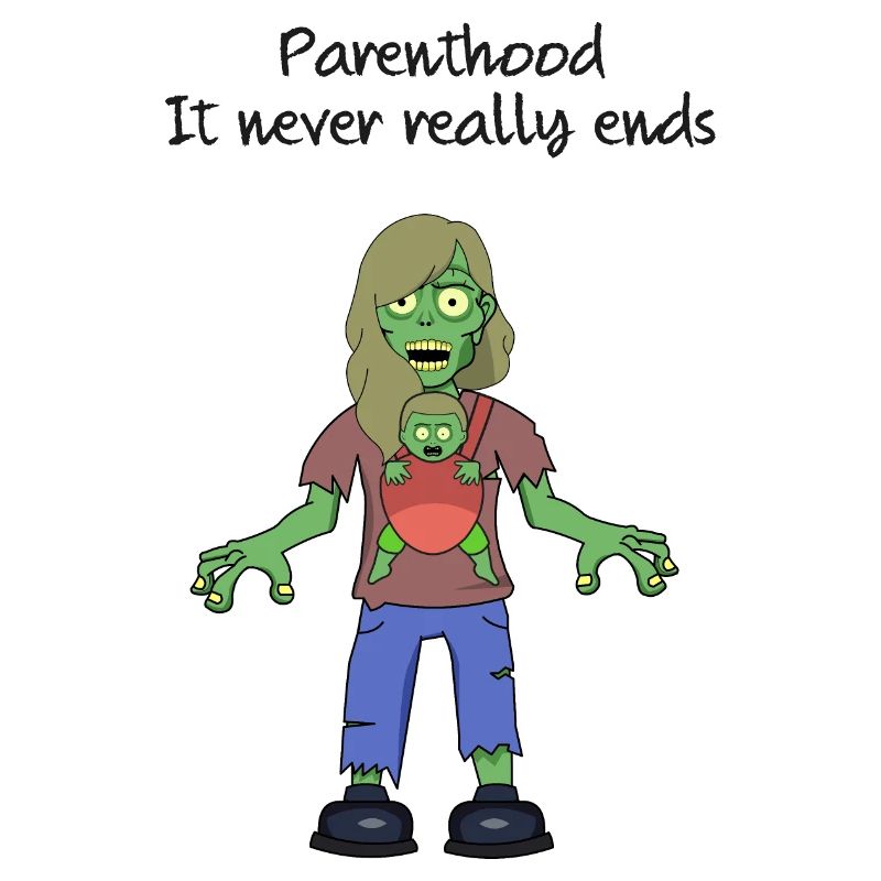 Parenthood it never really ends