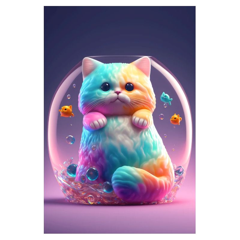 Bunte Katze