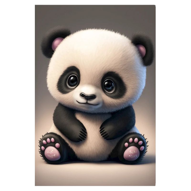 Bébé panda mignon
