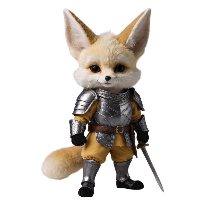 fennec chevalier épée 3