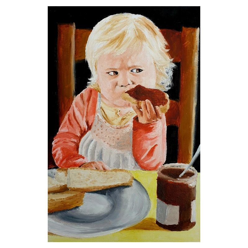 Grumpy kid