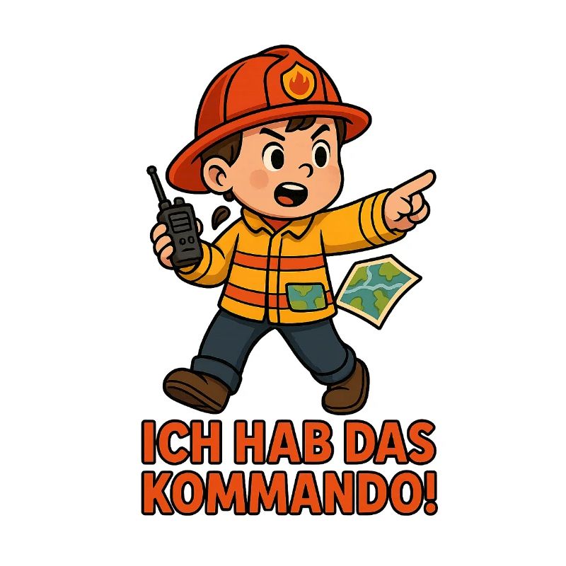 Fire Brigade Boy Child Command