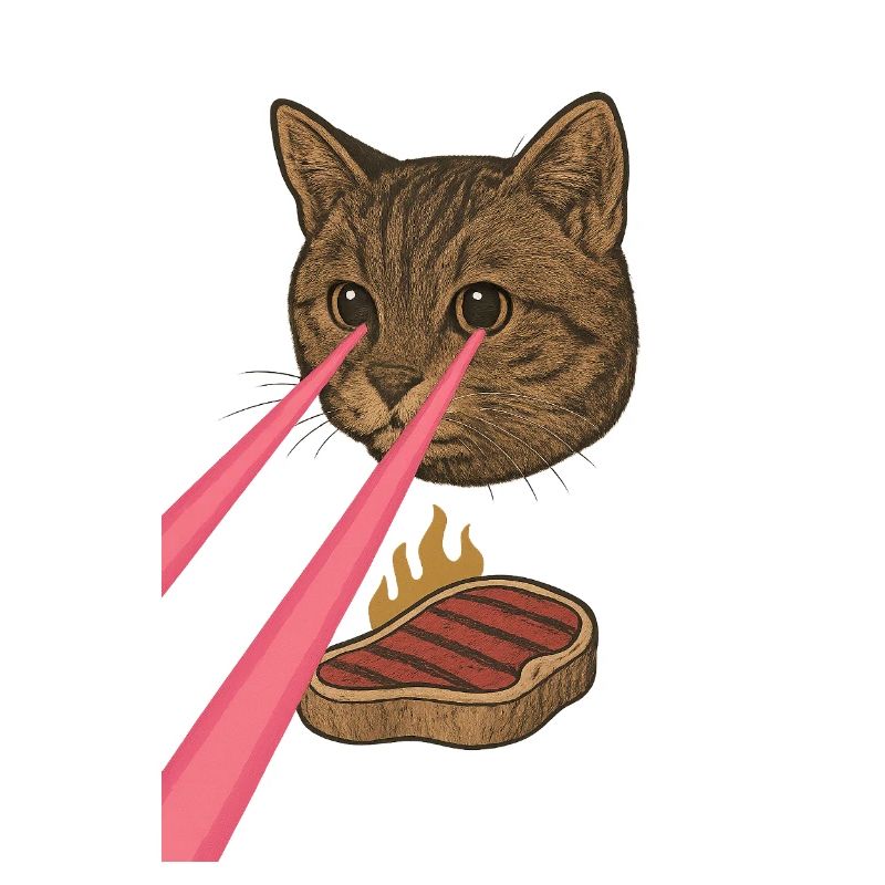 Laser Katze