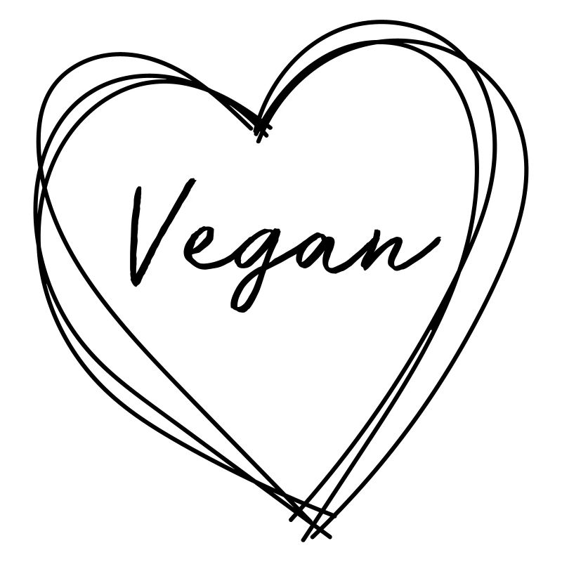 VEGAN mit Herz