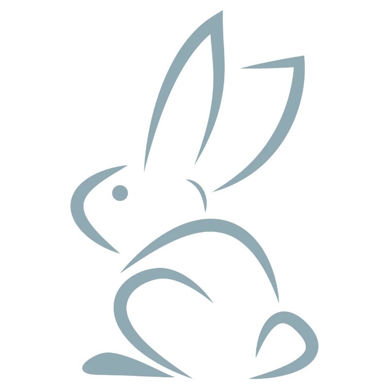 blue rabbit
