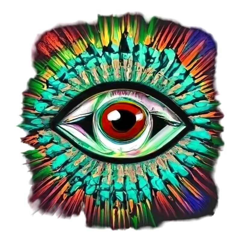 Psychedelic eye